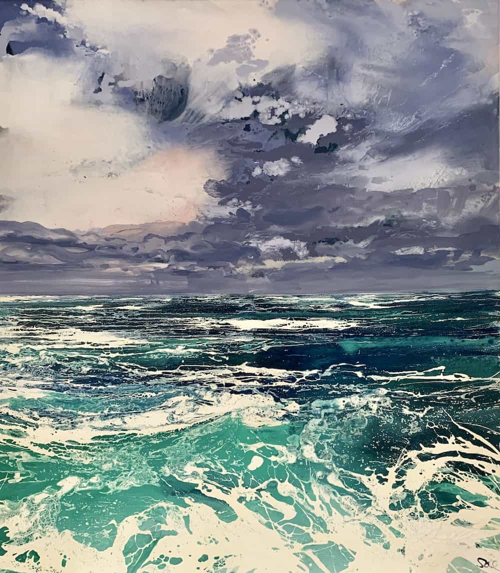 March Gale no.14 | Lindberg on Sea - Art Gallery